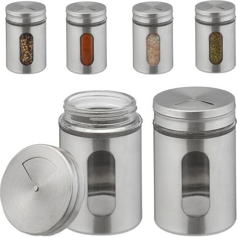 Set di 6 barattoli per spezie extra grandi 8830 (1/5)