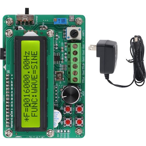 Générateur de signaux numérique FY1005S, affichage LED DDS, fréquence sinusoïdale 5MHz, module compteur de fréquence (1/5)