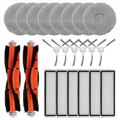 Accessoires pour aspirateur robot Xiaomi S10+ / S10 Plus : filtre HEPA, chiffon de nettoyage et pièces de rechange (1/5)