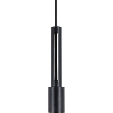 Xanlite - Suspension Aiguille en métal noir, culot E27 - COSDEAIB