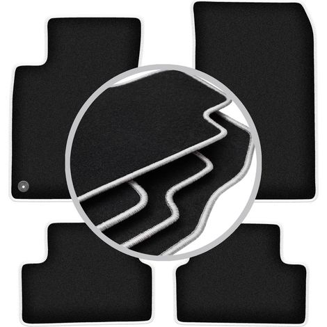 Tapis de sol Carlux argentés pour : Mercedes Classe A W176 (2012-2018) (1/5)