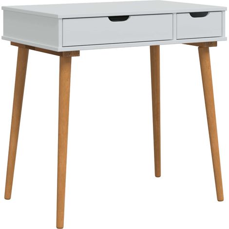Table de Toilette FAUSKE Blanc 76 x 50 x 78 cm vidaXL (1/5)