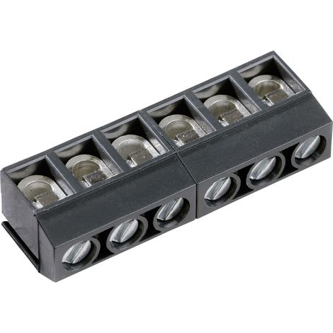 PTR Hartmann 50500070184G Schraubklemmblock 1.50 mm² Polzahl 7 Grau 1 St. (1/2)