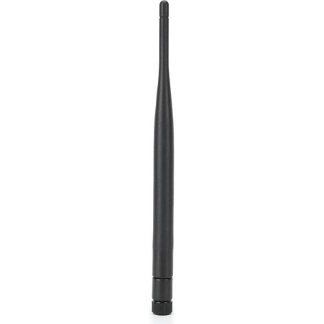 Antenne WiFi double bande 2,4 GHz/5 GHz 6 dBi avec kit de câble d'extension IPEX4 pour routeur réseau sans fil