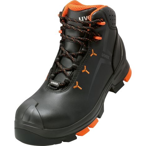 uvex Sicherheitsstiefel S3 HI, HRO SRC uvex 2 MACSOLE aus Leder, uvex xenova Kunststoffkappe, Weite 14, Größe 44 (1/5)