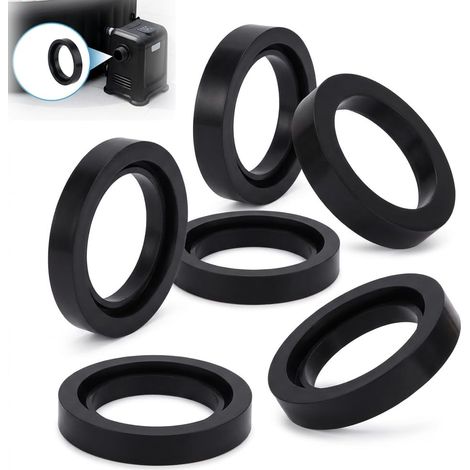 Joints Etancheite Pure Spa Remplacement Kit 6 Pcs Connecteurs Entree Sortie Gasket Rondelles Silicone Pompe Piscine Chauffage Tuyau Filtration Anti Fuite Eau Gaz Modele 11699 Accessoires (1/5)