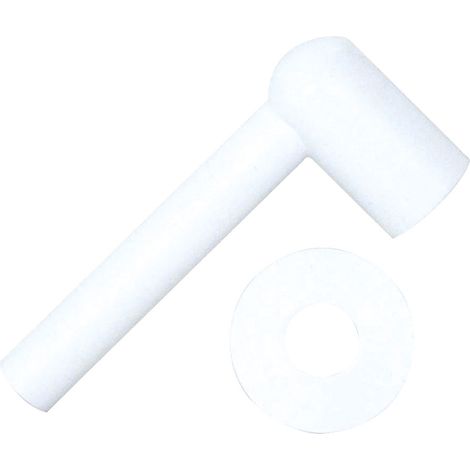 Heatwave Towel Rail Electric Element Cover White (1/2)