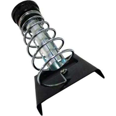 Support de fer à souder 2 tubes, porte-pointe avec éponge de nettoyage, établi atelier, station pratique. (1/5)