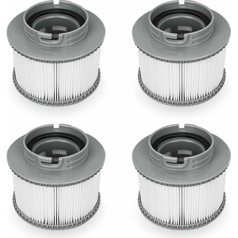 Tigrezy Lafiucy Filtre de Remplacement pour MSPA FD2089, Pompe à Cartouche Filtrante pour Piscine Hot Subs et Spas, 4PCS (1/5)