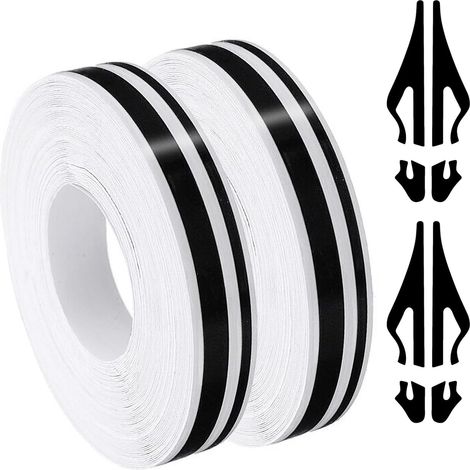 rollos de tira adhesiva para coche, tira decorativa para coche de 9,8 m (1/5)