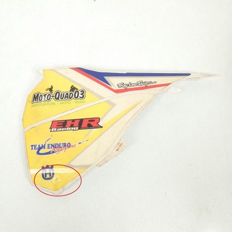[PRODUIT D'OCCASION] Caches latéral gauche pour moto Husqvarna 85 Tc Grandes Roues (1/5)