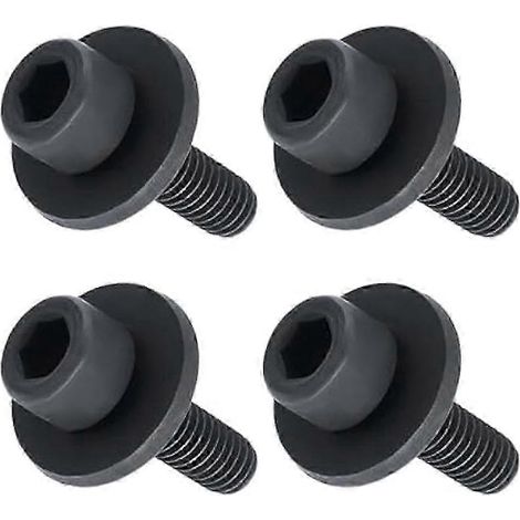 4 boulons hexagonaux de serrage de lame M6x20mm, boulon de fixation en métal 266133-3, compatibles avec les accessoires de scie circulaire Makita BSS611 DSS610 DSS611. (1/5)