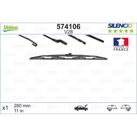 Balai d'essuie-glace VALEO 574106