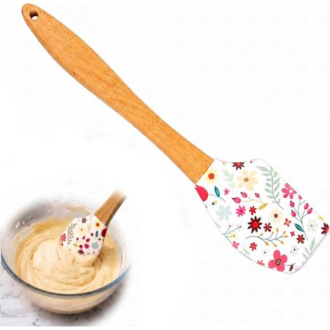Spatule En Silicone Antiadhésif Résistant à La Chaleur Lave Vaisselle 25cm (1/5)
