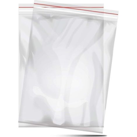 Transparente Plastiktüte mit Reißverschluss – Transparente Plastikverpackung – Transparente Tüte mit Reißverschluss (1/5)