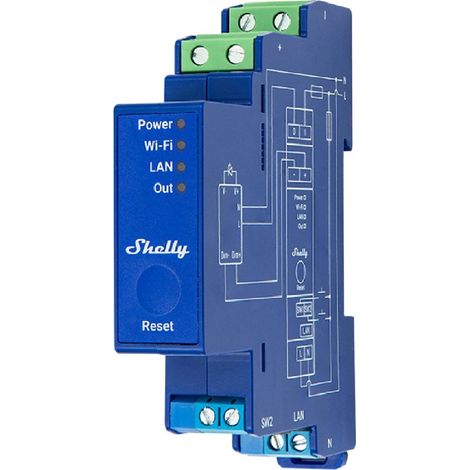 Shelly Pro Dimmer controllore d'illuminazione grigio Wi-Fi (1/2)