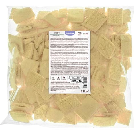 Biscore biscotti per cani lingotti 2500 g gusto latte e miele