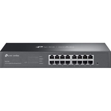 TP-Link Omada ES216G switch di rete Gestito L2 Gigabit Ethernet (10/100/1000) Nero