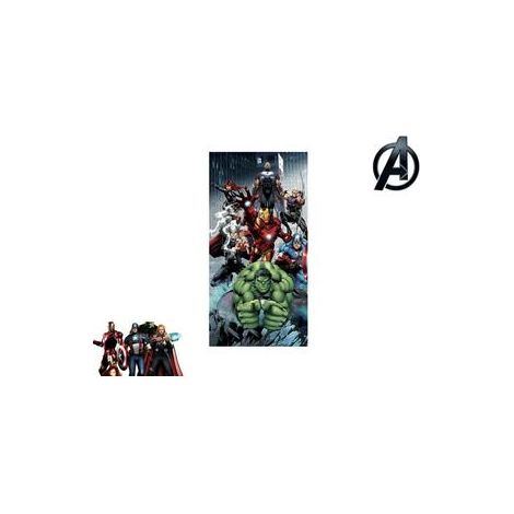 Avengers Team - Serviette de Bain - Drap