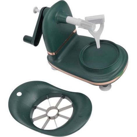 Pelador manual - Pelador de patatas - Pelador de manivela - Pelador de frutas con cuchilla - Kit para pelar frutas - Herramientas de cocina (Versión mejorada)