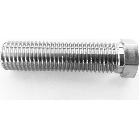 Keenberk Hohl-Schraube, Länge 45 mm für Siebkorbventile M12 x 1,5 mm - universell passend für 1,5 und 3,5 Zoll Ventil-Abläufe