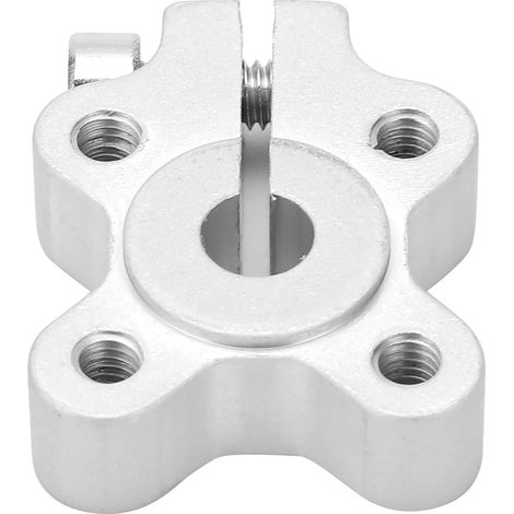 Moyeu de roue en aluminium, boulon M4, fixation d'arbre, accessoires de montage, trou de 6 mm (1/5)