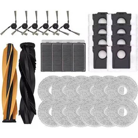 1 Farbsatz: wie abgebildet. Material: Kunststoff. Geeignet für Dreame X50 Ultra / S40 Enh. (1/5)
