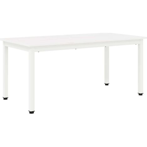 Couchtisch Weiß 100 x 50 x 45 cm Massives Kiefernholz vidaXL