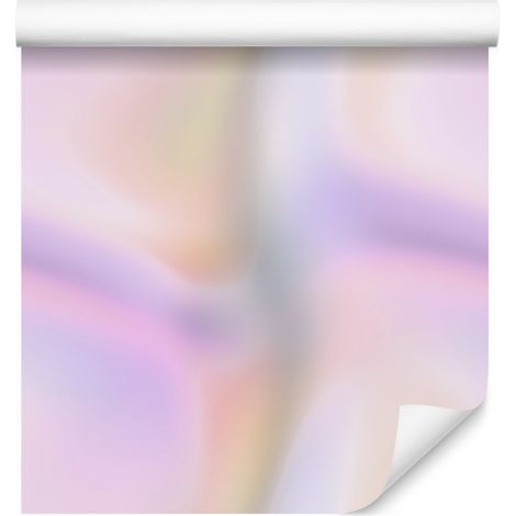 Papier peint à dégradé blanc et lavande pour salon et chambre 50x1000 cm (1/5)