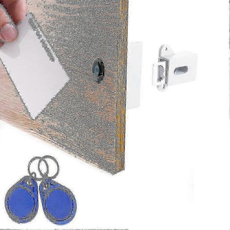 Serrures électroniques RFID pour tiroirs de meubles, loquets dissimulés à monter soi-même A (1/5)
