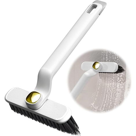 Brosse rotative de nettoyage des fissures - Outil de nettoyage 3 en 1 pour nettoyer les fissures de coulis dans les cuisines et les salles de bains (1/5)