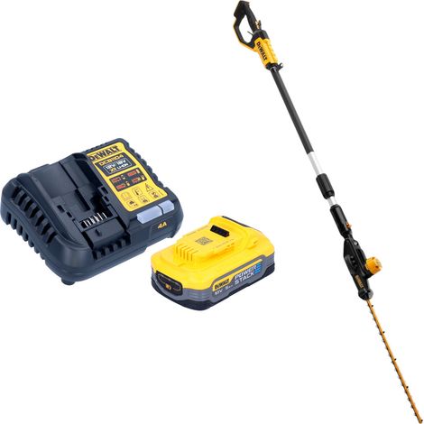 Cortasetos inalámbrico DeWalt DCMPH 566 H1 18 V 55 cm + 1x batería Powerstack 5,0 Ah + cargador (1/5)