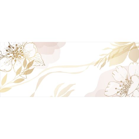 Papier peint panoramique - Fleurs - 130 cm x 52 cm (1/2)