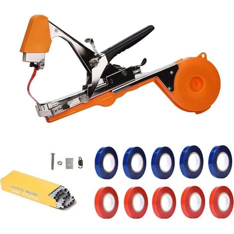 Pince à Lier pour Vigne, Machine À Taper Nouer Branches,Arbres Fruitiers Légumes Fleurs Plantes, Outil Jardinage À Attacher Branche - Tying Tape Tool (1/5)