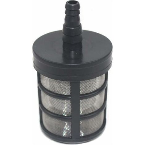 1 filtre de tuyau d'arrosage, en acier inoxydable double couche, pour pompe d'aspiration, lave-auto et jardinage domestique (1/5)