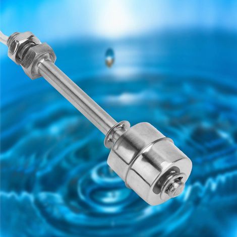Schwimmer-Wasserstandsregler aus Edelstahl (100 mm) (1/5)