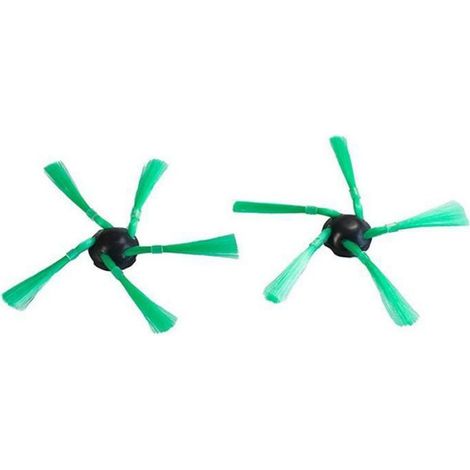 D'Accessoires pour Robots Aspirateurs Kobold VR200 et VR300 - 6 Filtres HEPA et Brosses Latérales 4X vert (1/5)