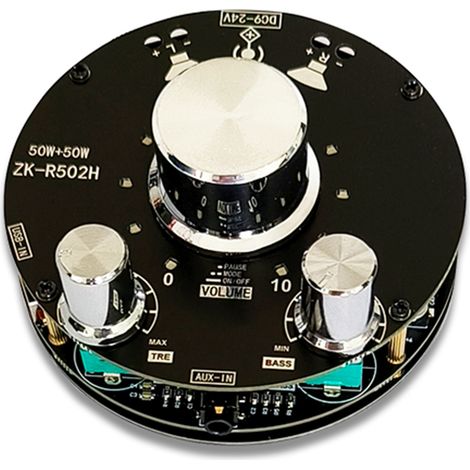 Amplificateur Audio Bluetooth 2.1 Canaux avec Réglages Grave/Aigu - Module Stéréo Puissant (1/5)
