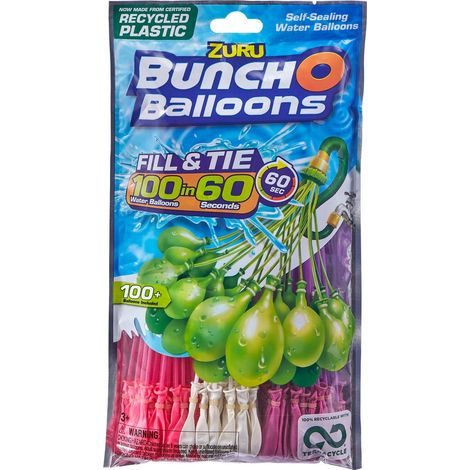 Zuru Wasserbomben Bunch o Ballons 100 Wasserballons Wasserspielzeug (1/2)