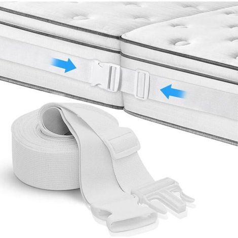 Support Raccord de Matelas 10m - Connecteur avec Boucle pour Deux Matelas, Grande Surface (1/5)