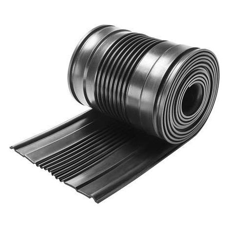GRÖMO® 1m EPDM Universal Rinnen-Dilatation 185 x 3 mm für halbrunde Rinne, 50946 (1/2)