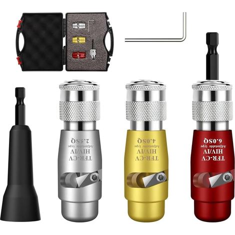 Wire stripper and twister tool for drills - Portable wire stripper - Wire stripper drill bit with twisted wire (1/5)