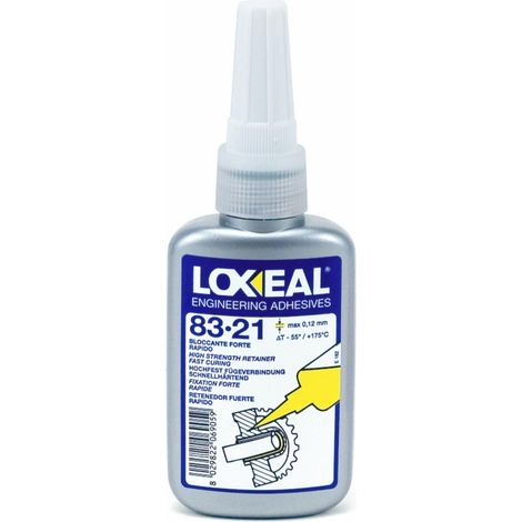 Bloccante rapido Loxeal 83-21 da 50ml per metalli (1/2)