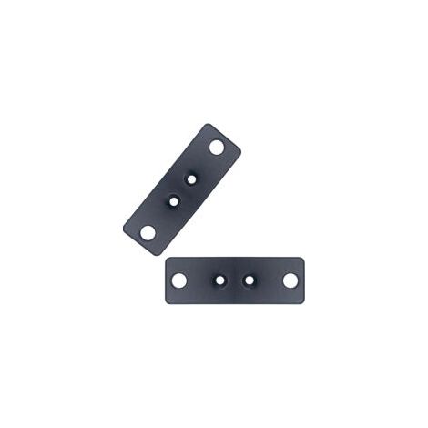 Lochblech-Flachmontageplatten-Reparaturverbinder – 2 Stück 75 x 25 mm gerade Flachmontagehalterungen M - Crezuo (1/4)