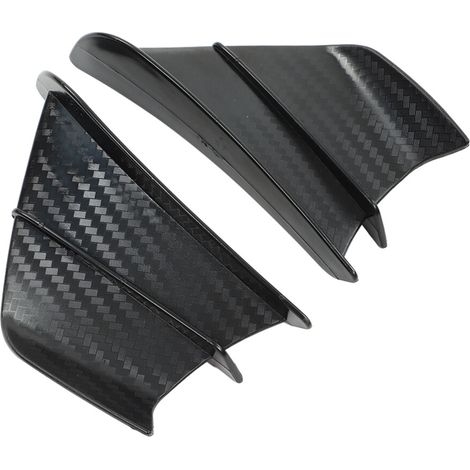 Winglets im Carbonfaser-Stil für Ninja 400, 250, Z900 und Z1000 Motorräder