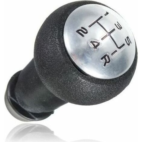 Pomello del cambio manuale cromato per Peugeot 106, 206, 306, 406, 107, 207, 307, 407