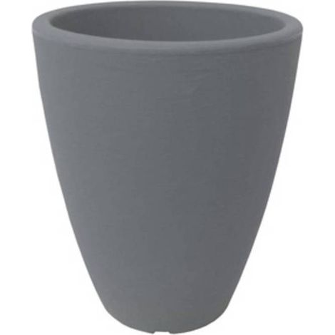 VASO ADONE ROUND D 30XH38CM GRIGIO