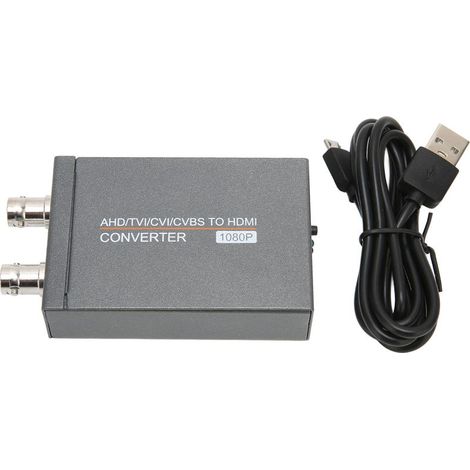 Convertisseur AHD TVI CVI CVBS vers HD Multimedia Interface Full HD 720P 1080P 3MP 4MP 5MP 8MP Adaptateur vidéo BNC vers HDMI (1/5)