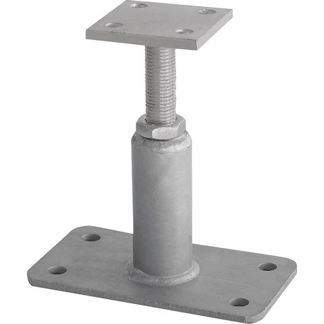HGH Stützenfuß Typ PR höhenverst. 80x80x8,0mm (1/3)