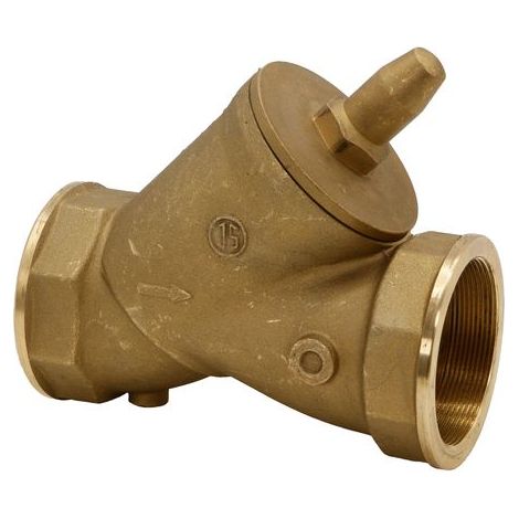 JS RUECKSCHLAGVENTIL, SCHRAEGSITZ MUFFENANSCHLUSS,DN80,G 3"